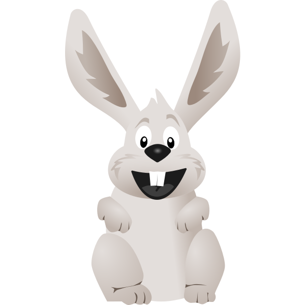 SVG Comic rabbit