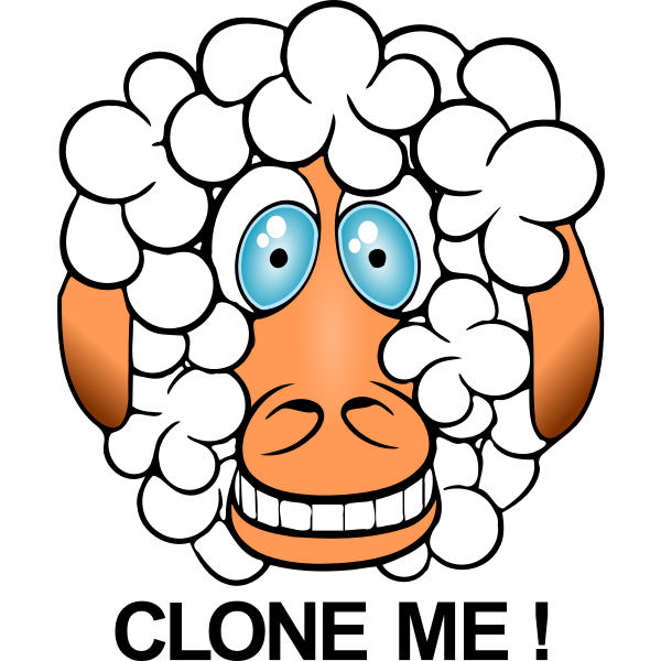 SVG Comic sheep