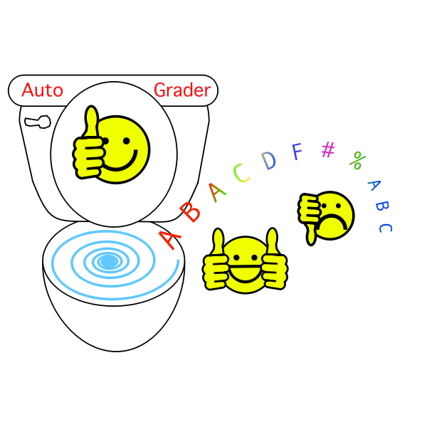 SVG Comic toilette