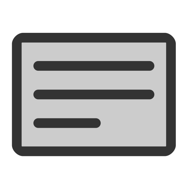 SVG Comment icon