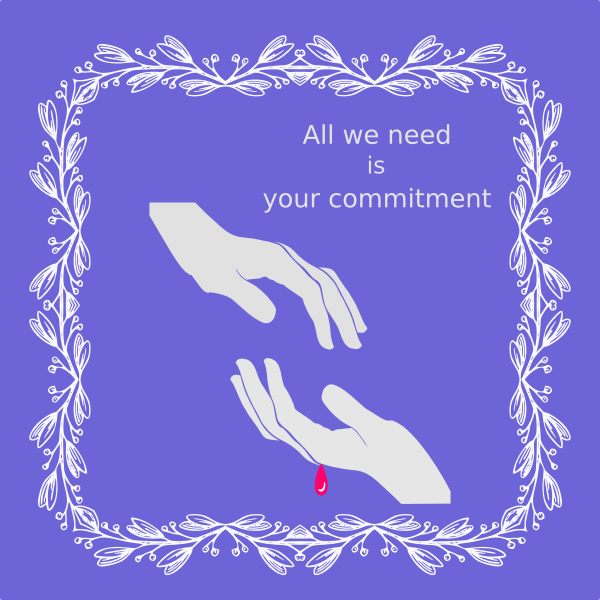 SVG commitment icon