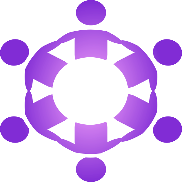 SVG Community team vector image
