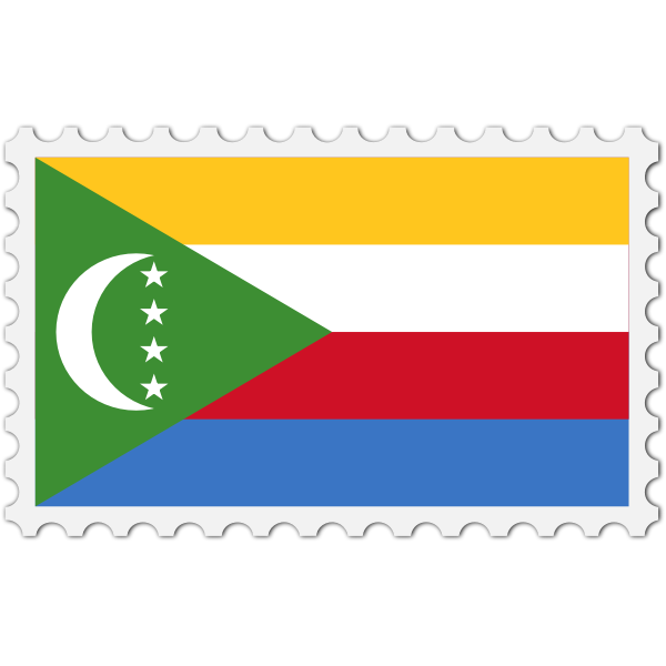 SVG Comoros flag image