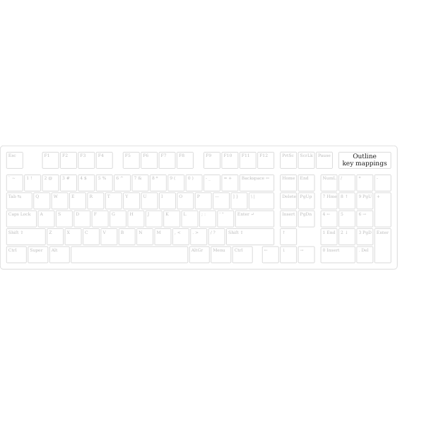 SVG Compact keyboard