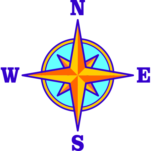 SVG Compass rose