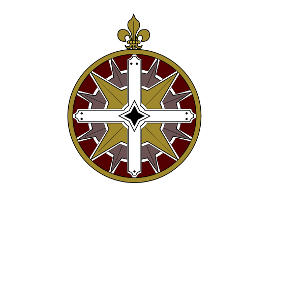 SVG Compass rose vector icon