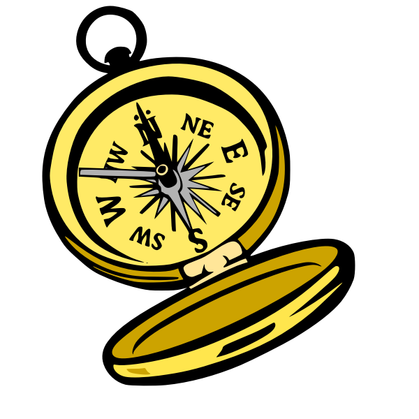 SVG Compass vector icon
