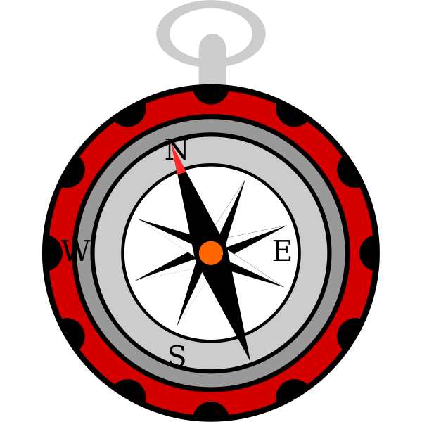 SVG Compass vector illustration