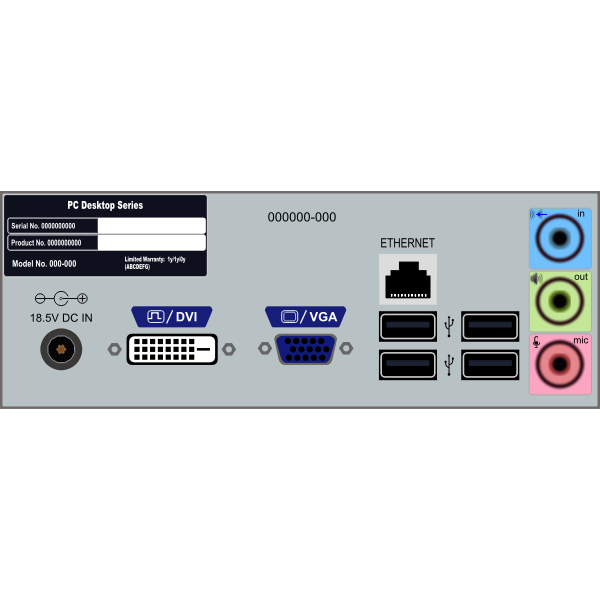 SVG Computer Back