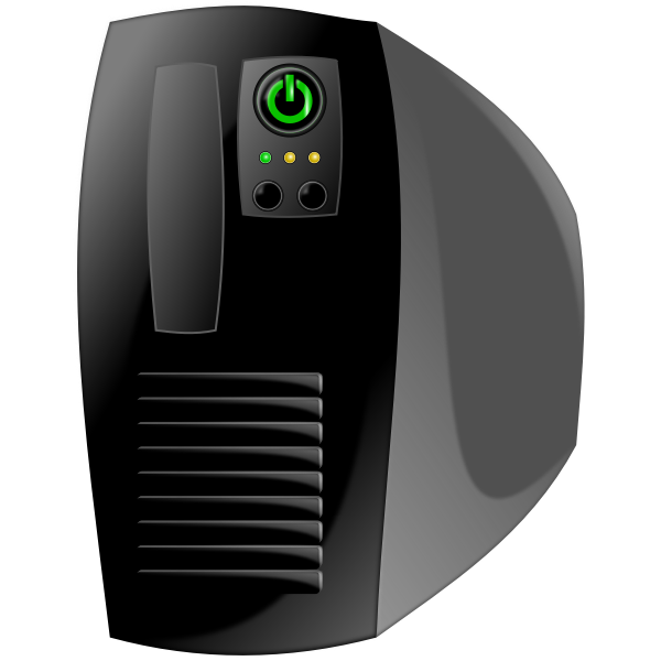 SVG Computer Fat Bulged
