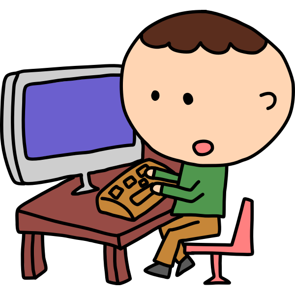 SVG Computer geek
