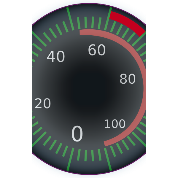 SVG Computer meter vector image