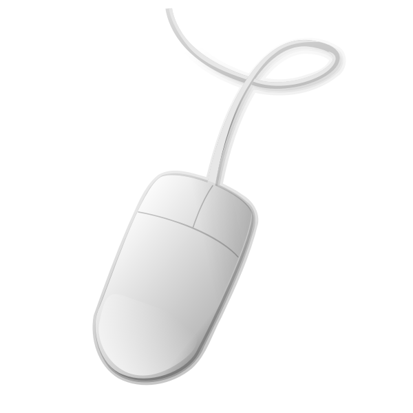 SVG Computer mouse vector image