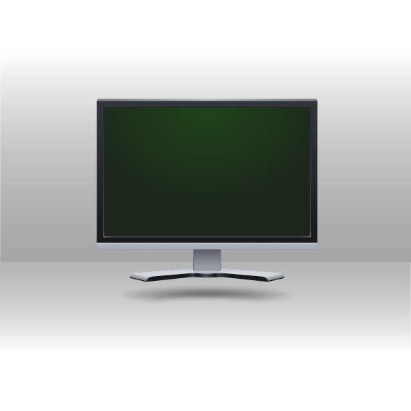 SVG Computer screen vector drawing