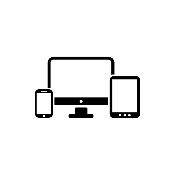 SVG Computer smartphone and tablet vector icons