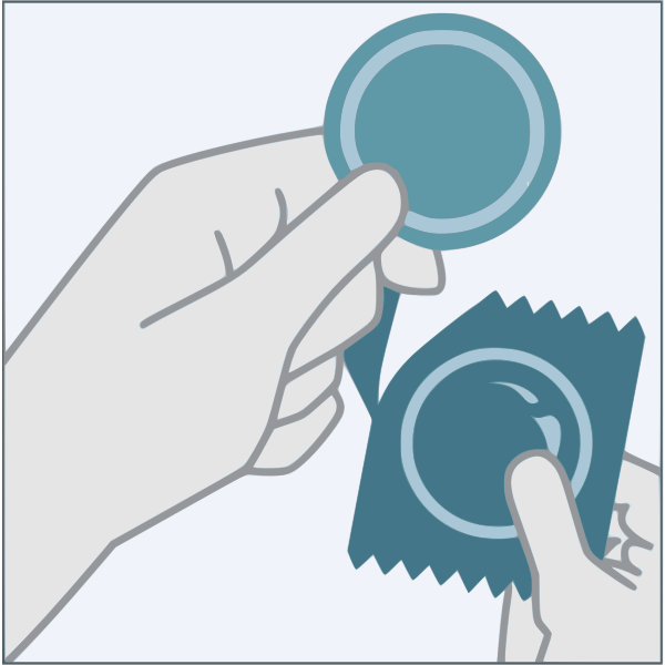 SVG Condom opening