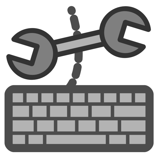 SVG Configure shortcuts icon