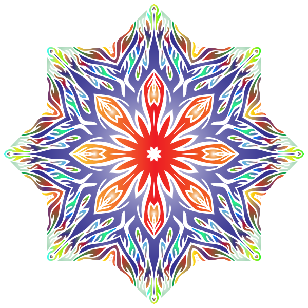SVG Conflagration Flower