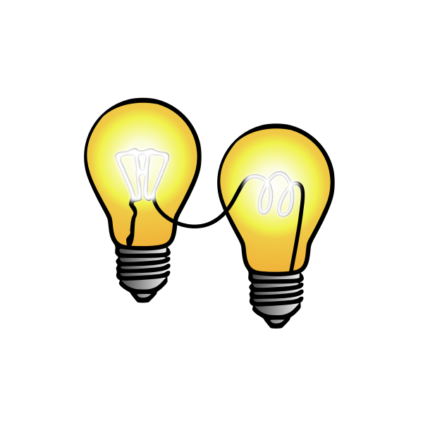 SVG Connected light bulbs