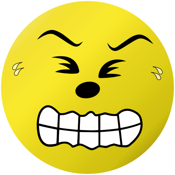 SVG Constipated Emoji