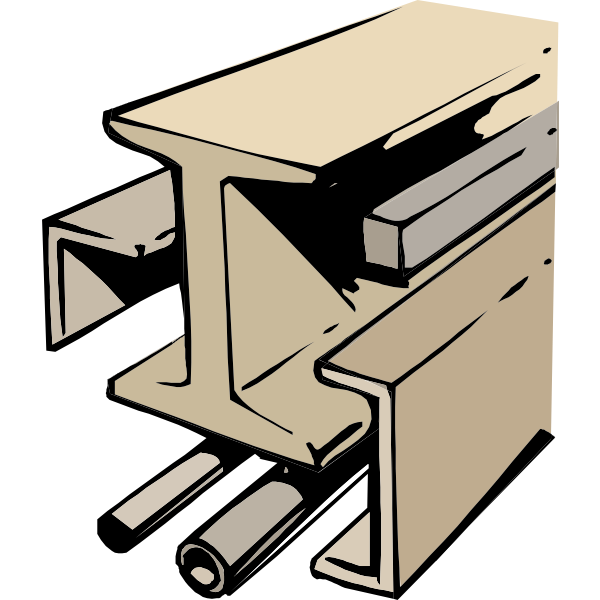 SVG Construction profile vector image