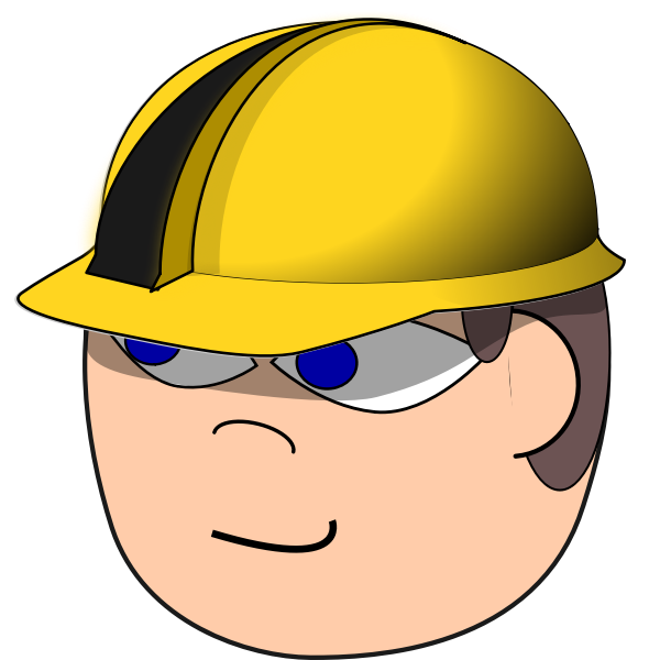 SVG Construction worker 1