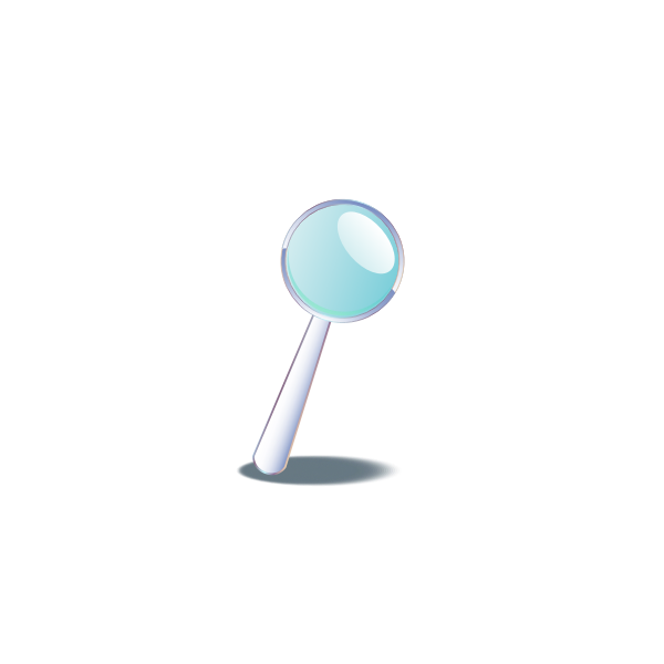 SVG Convex lens symbol