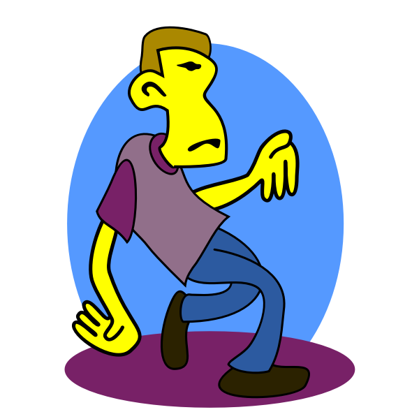 SVG Cool dude animation