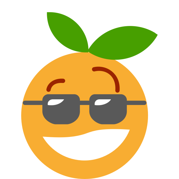 SVG Cool emoji