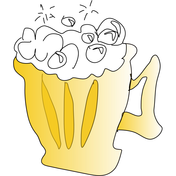 SVG Cool Foamy Beer