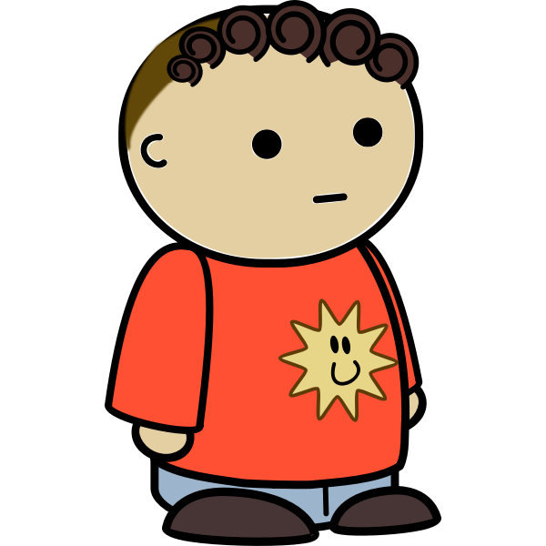 SVG Cool kid