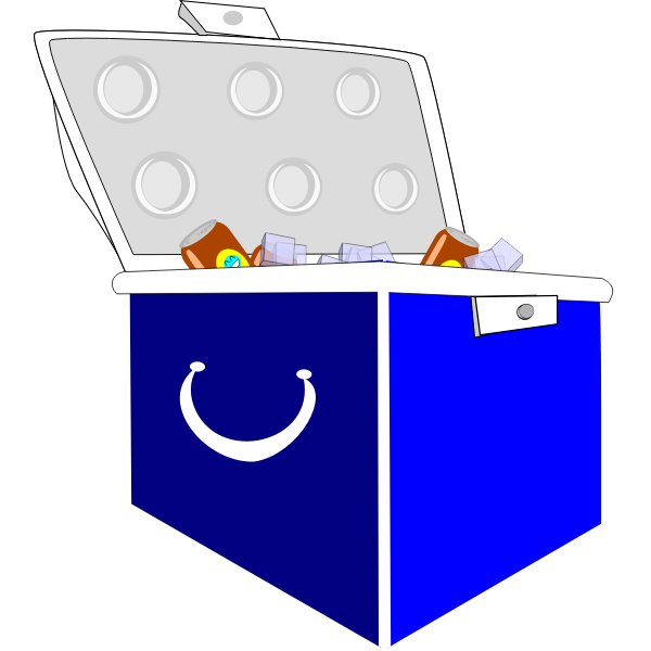 SVG Cooler vector image