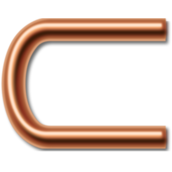 SVG Copper pipe
