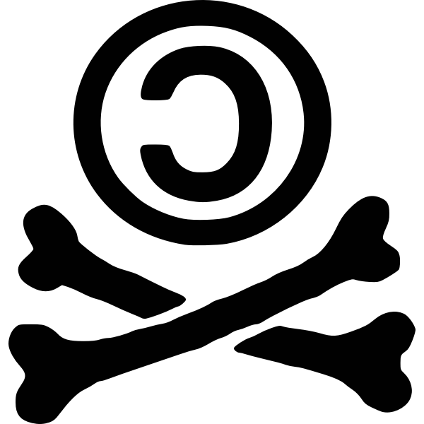 SVG Copyleft - Rolly Roger