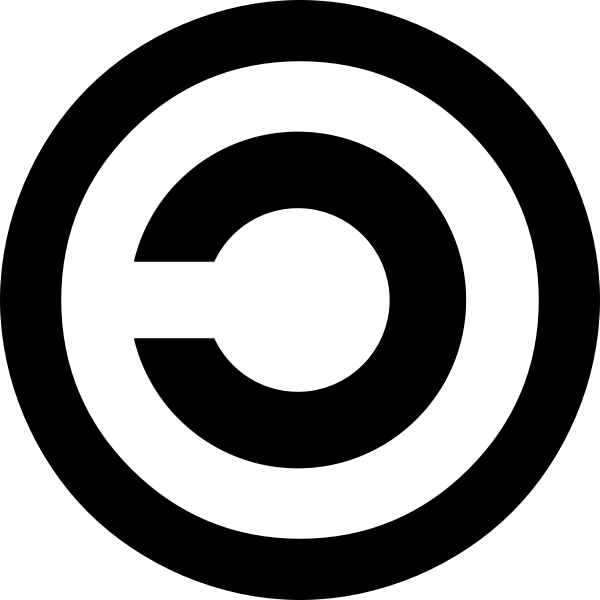 SVG Copyleft symbol