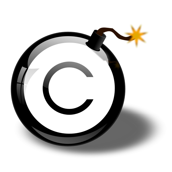SVG Copyright Bomb