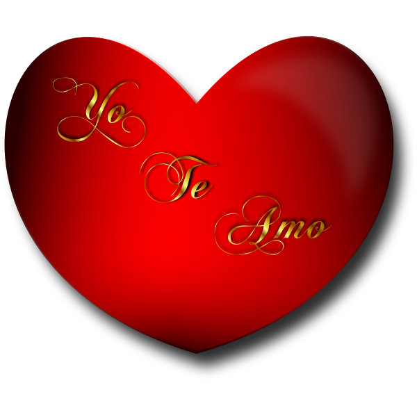 SVG Corazon Yo Te Amo