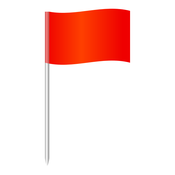 SVG Corner flag in football vector illustration