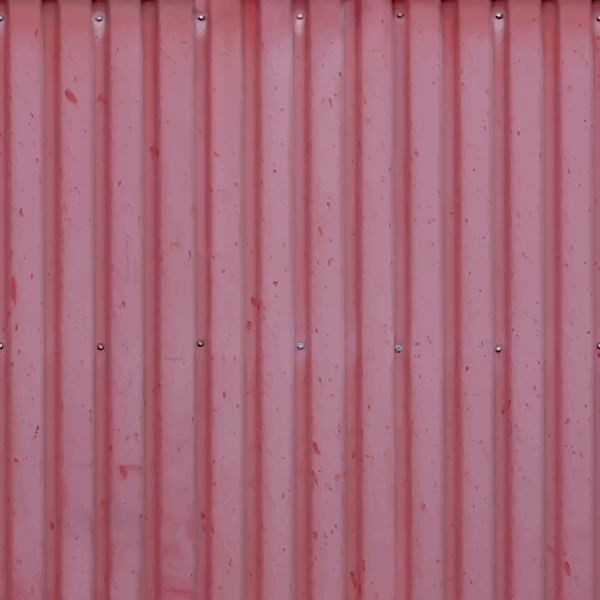 SVG Corrugated iron board
