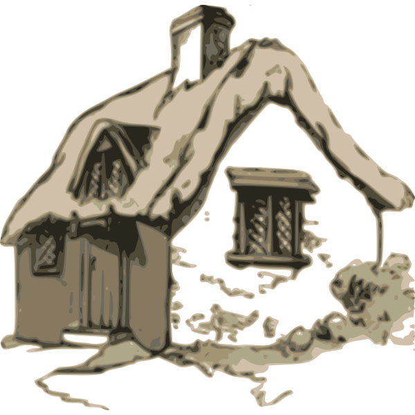 SVG cottage