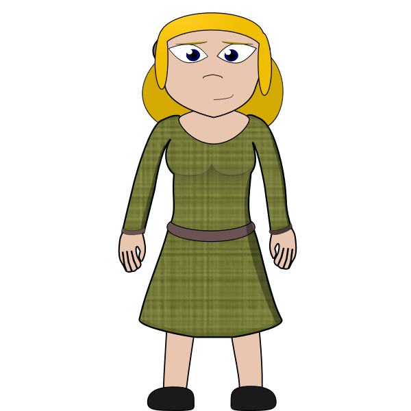 SVG Country girl
