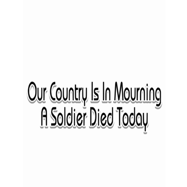 SVG Country in mourning sign vector illustration