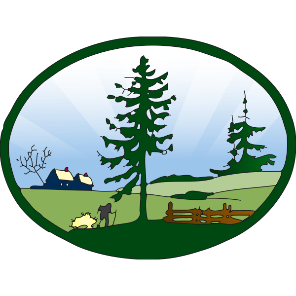 SVG country scene redone