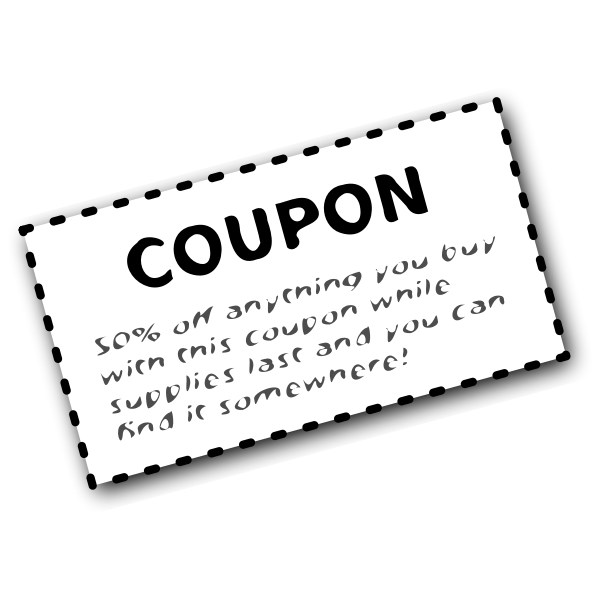 SVG Coupon