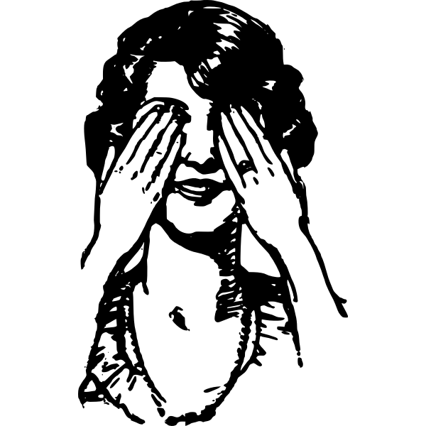 SVG Covered eyes