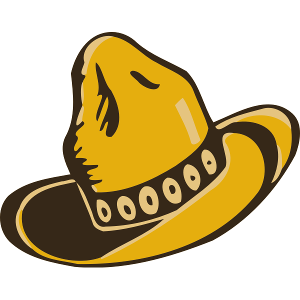 SVG Cowboy hat