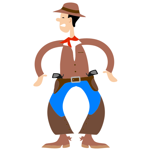 SVG Cowboy image