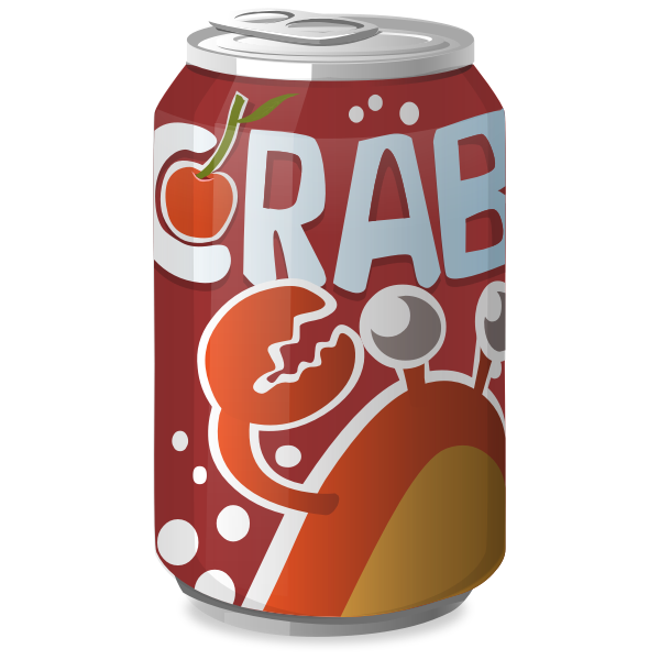 SVG Crab cola