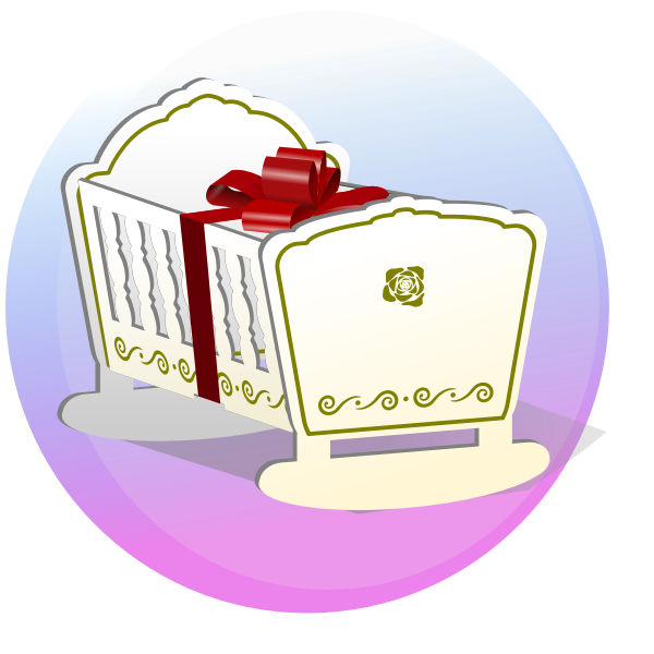 SVG Cradle gift