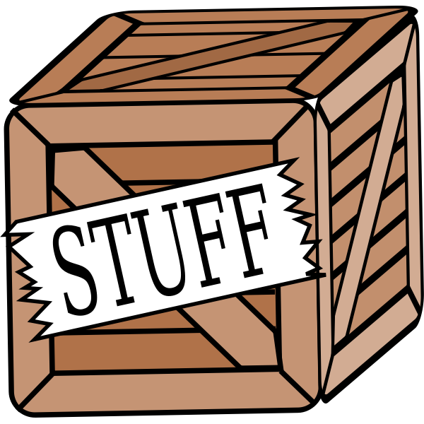 SVG Crate of stuff